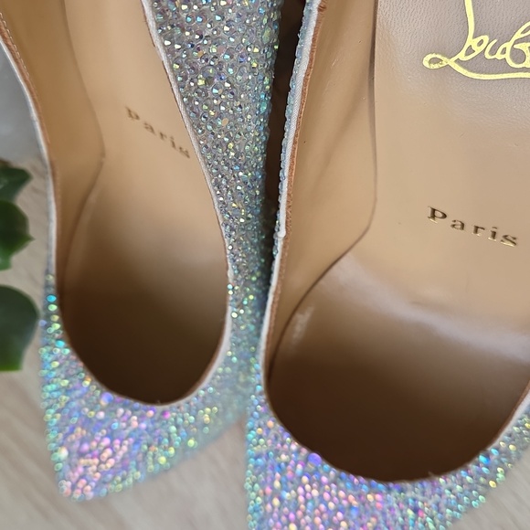 Crystal Covered Platform Stilettos - Picture 6 of 13